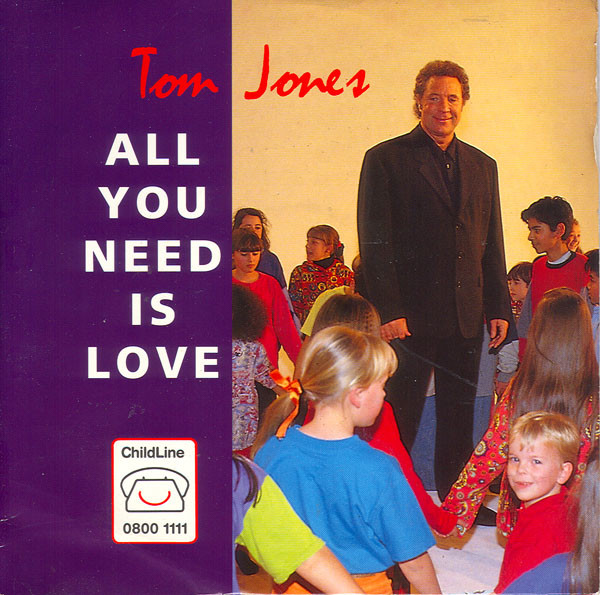 Tom Jones - All You Need Is Love - Used Vinyl Record 7" image 1