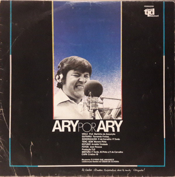 Jose Carlos Ary Dos - Ary Por Ary - Used Vinyl Record image 1