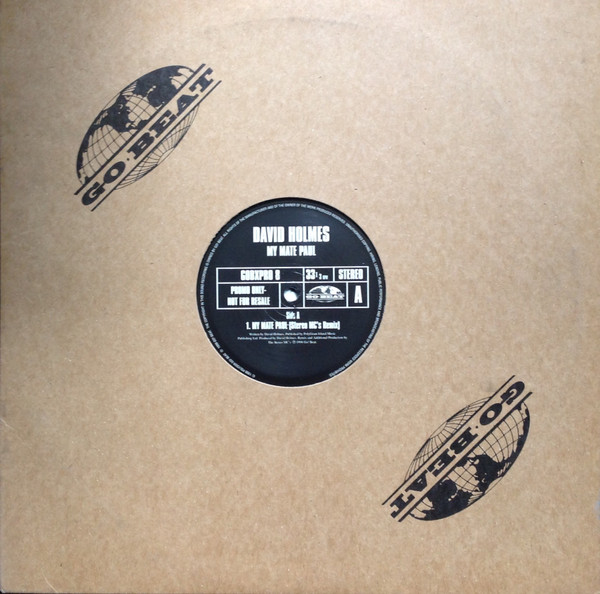 David Holmes - My Mate Paul - Used Vinyl Record 12" image 1