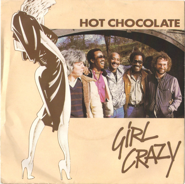Hot Chocolate - Girl Crazy - Used Vinyl Record 7" image 1