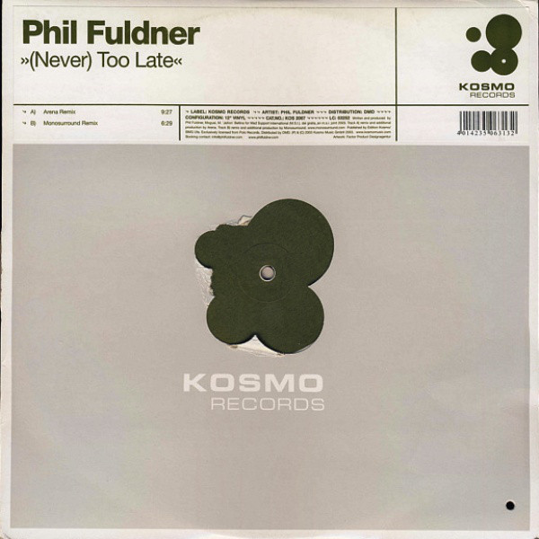 Phil Fuldner - (Never) Too Late - Used Vinyl Record 12" image 1