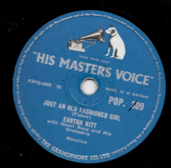 Eartha Kitt - Just An Old-Fashioned Girl / If I Can't Take It With Me image 1