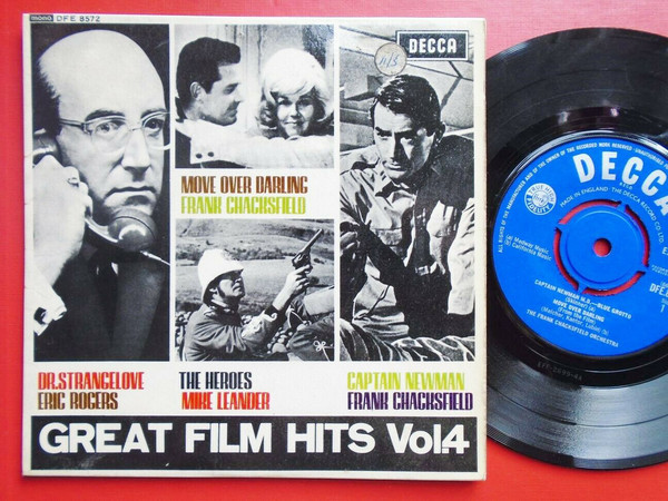 Frank Chacksfield & - Great Film Hits Vol. 4 - Used Vinyl Record 7" image 1