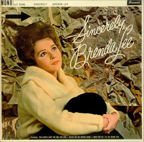 Brenda Lee - Sincerely - Used Vinyl Record image 1