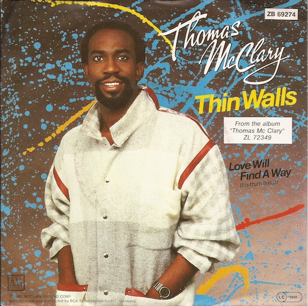 Thomas McClary - Thin Walls / Love Will Find A Way - Used Vinyl Record 7 image 1
