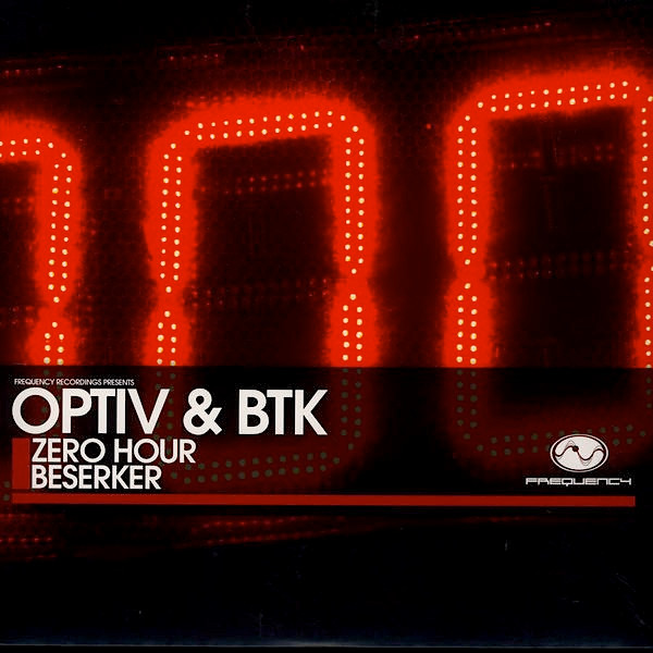 Optiv & BTK - Zero Hour / Beserker - Vinyl Record 12" image 1