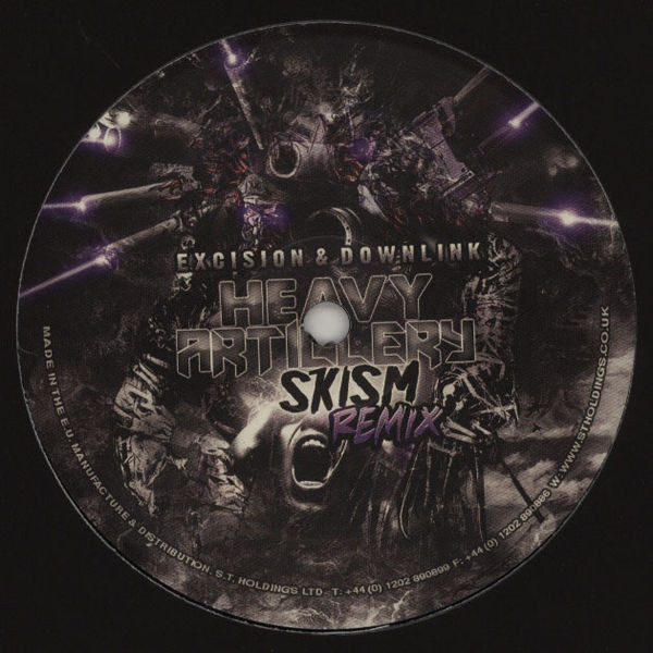 Excision - Heavy Artillery (SKisM Remix) / Reploid (Document One Remi image 1
