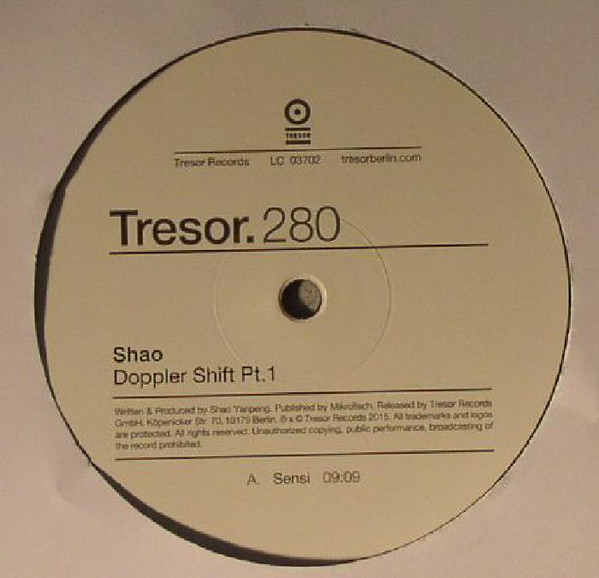 Shao - Doppler Shift Pt.1 - Vinyl Record 12" image 1