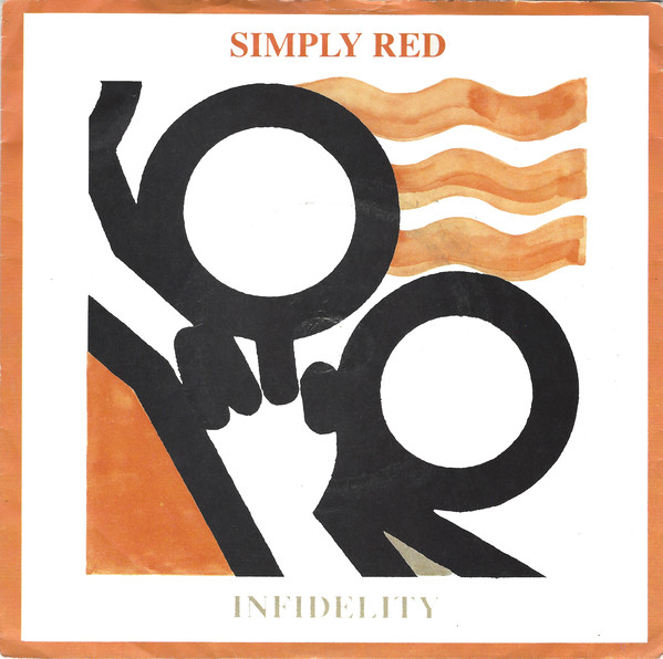 Simply Red - Infidelity - Used Vinyl Record 7" image 1