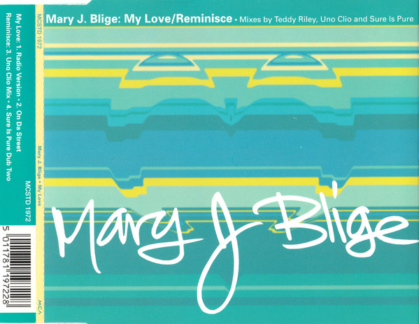 Mary J. Blige - My Love / Reminisce - Used CD image 1