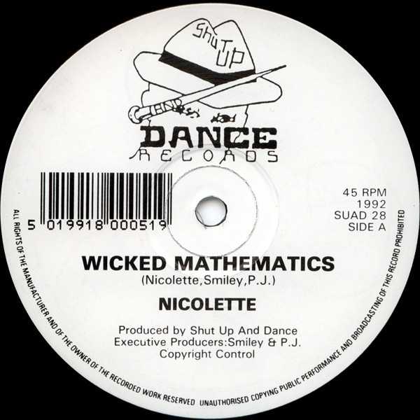 Nicolette - Wicked Mathematics - Used Vinyl Record 12" image 1