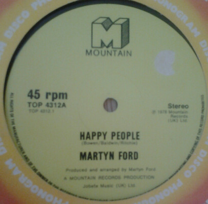 Martyn Ford - Happy People - Used Vinyl Record 12" image 1