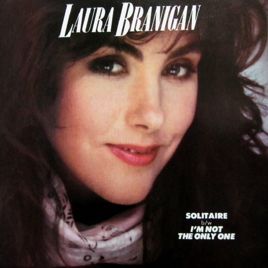 Laura Branigan - Solitaire / I'm Not The Only One - Used Vinyl Record 7" image 1