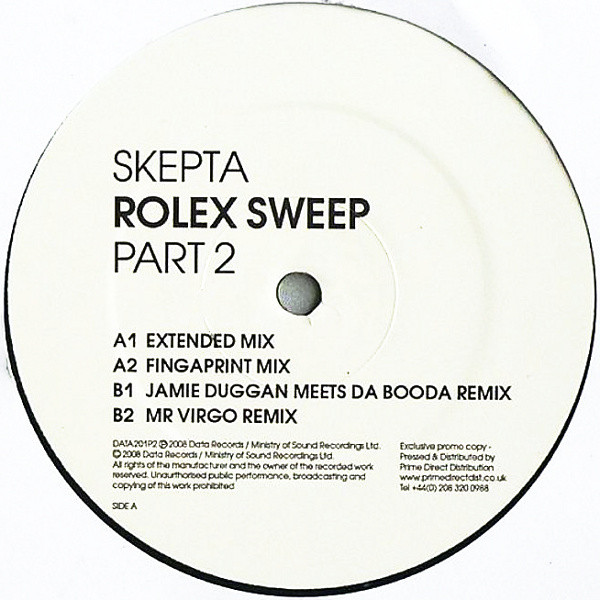 Skepta - Rolex Sweep (Part 2) - Vinyl Record 12" image 1