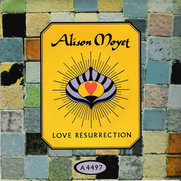 Alison Moyet - Love Resurrection - Used Vinyl Record 7" image 1