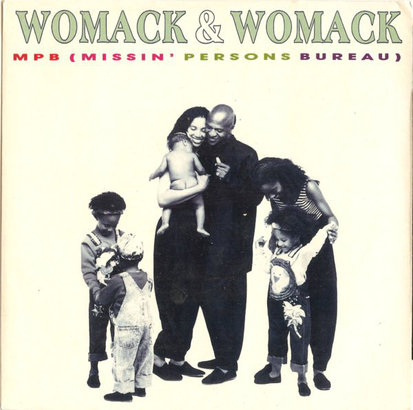 Womack & Womack - MPB (Missin' Persons Bureau) - Used Vinyl Record 7" image 1