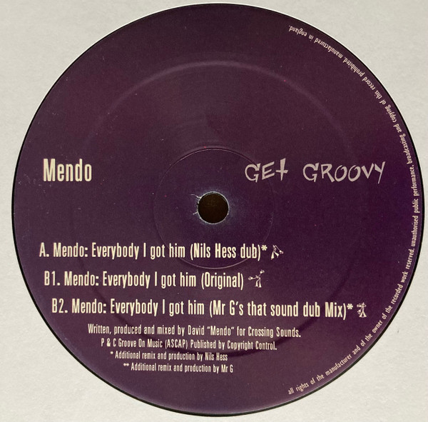 Mendo - Everybody I Got Him - Used Vinyl Record 12" image 1