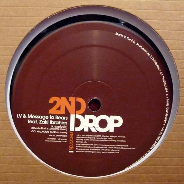 L.V. - Explode (Remixes) - Vinyl Record 12" image 1