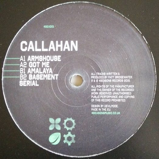 Callahan - Armshouse EP - Vinyl Record 12" image 1