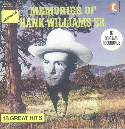 Hank Williams - Memories Of  Sr. - Used Vinyl Record image 1