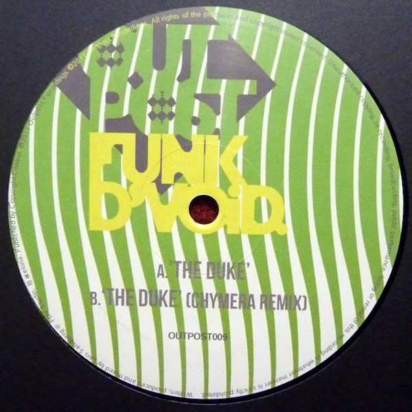 Funk D'Void - Duke - Vinyl Record 12" image 1