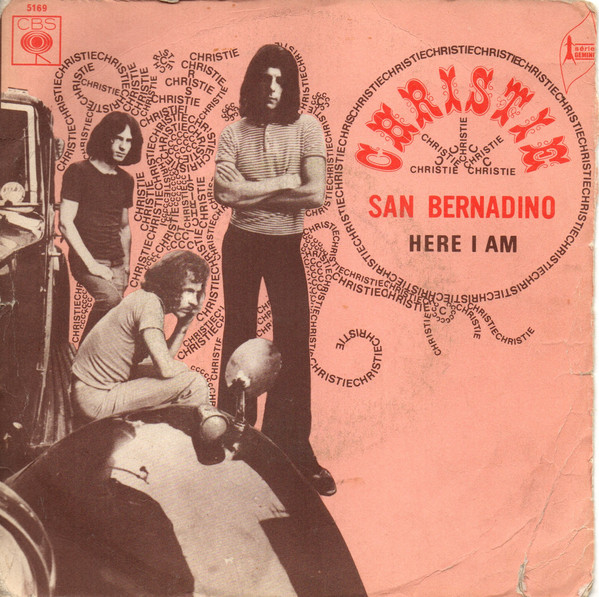 Christie - San Bernadino - Used Vinyl Record 7" image 1