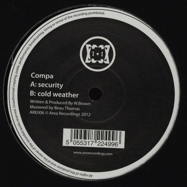 Compa - Security / Cold Weather - Vinyl Record 12" image 1