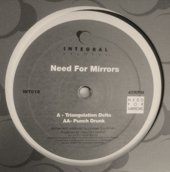 Need For Mirrors - Triangulation Delta / Punch Drunk - Vinyl Record 1 image 1