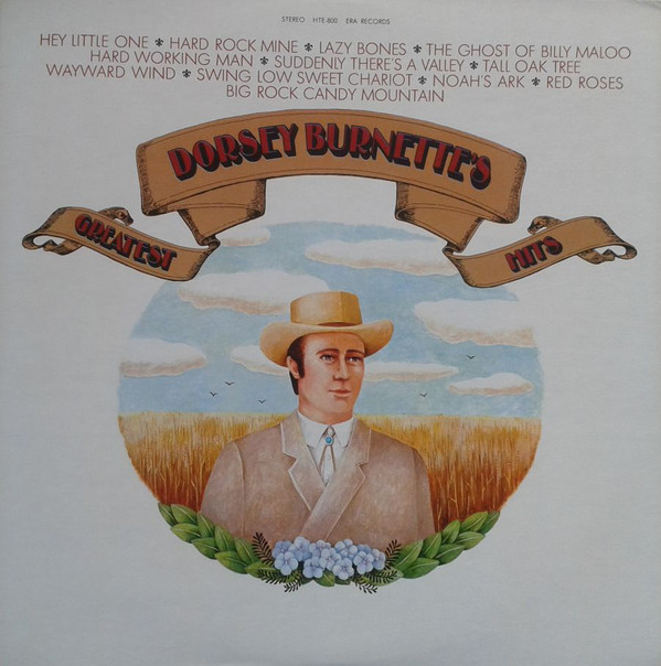 Dorsey Burnette - Greatest Hits - Used Vinyl Record image 1