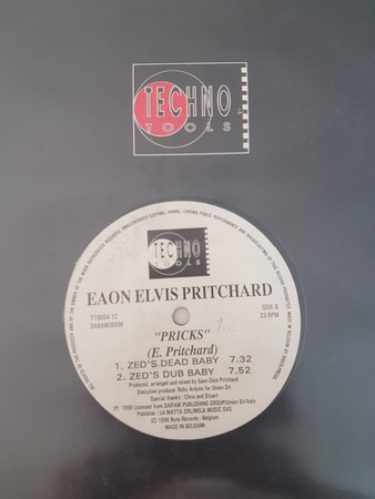 Eaon Elvis Pritchard - Pricks - Used Vinyl Record 12" image 1