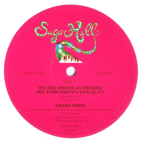 Crash Crew - We Are Known As Emcees / On The Radio - Used Vinyl Recor image 1