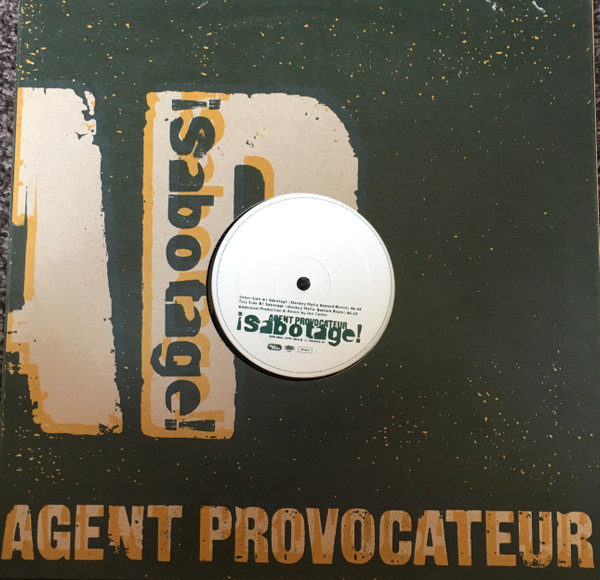 Agent Provocateur - Sabotage! - Used Vinyl Record 12" image 1