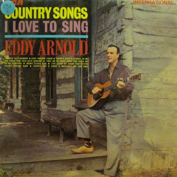 Eddy Arnold - Country Songs I Love To Sing - Used Vinyl Record image 1