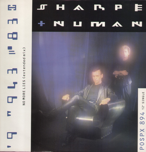 Sharpe & Numan - No More Lies (Extended Mix) - Used Vinyl Record 12" image 1