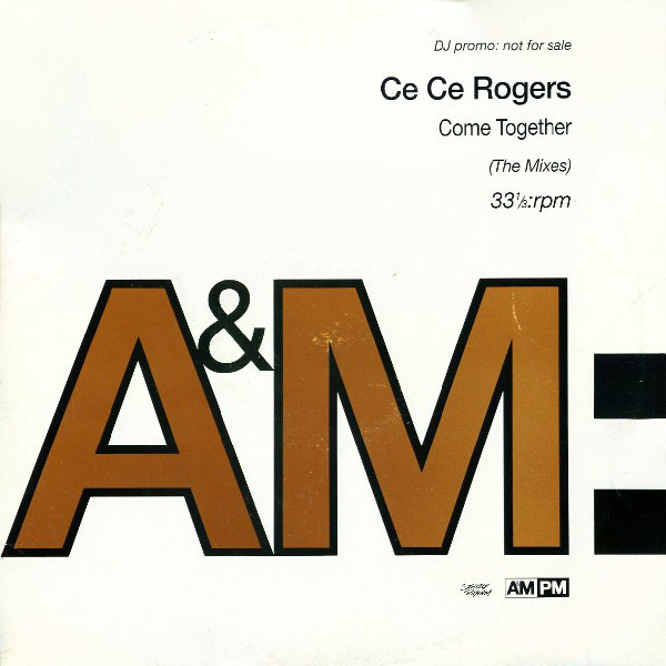 Ce Ce Rogers - Come Together (The Mixes) - Used Vinyl Record image 1
