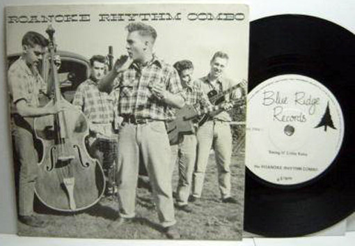 Roanoke Rhythm Combo - Come On Over Baby - Used Vinyl Record 7" image 1