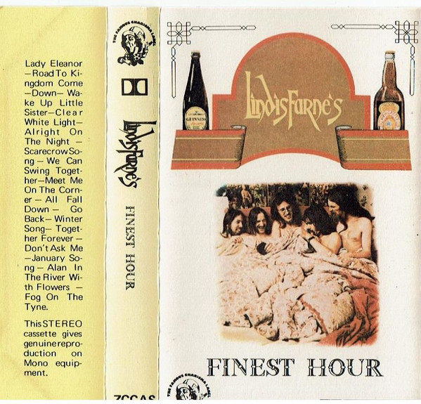 Lindisfarne - 's Finest Hour - Used Cassette image 1