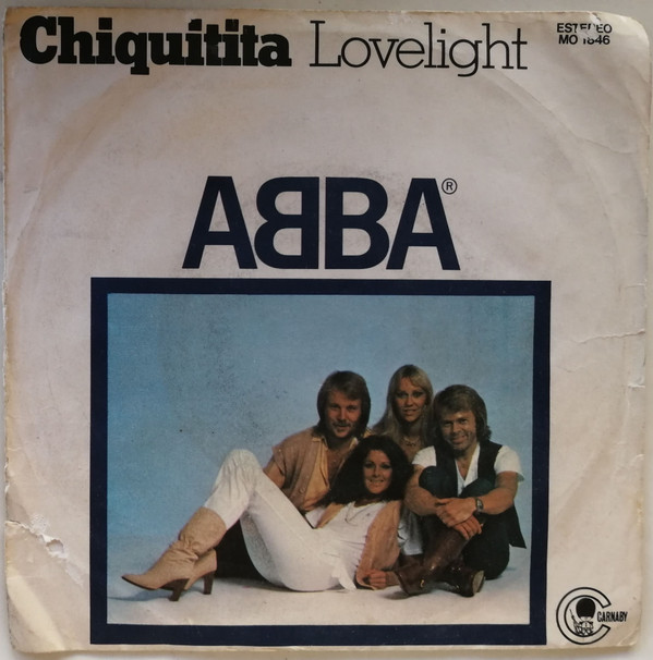 ABBA - Chiquitita - Used Vinyl Record 7" image 1