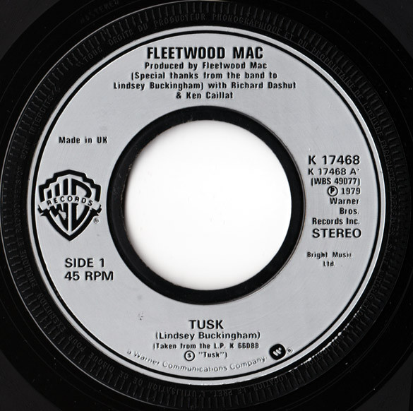 Fleetwood Mac - Tusk - Used Vinyl Record 7" image 1