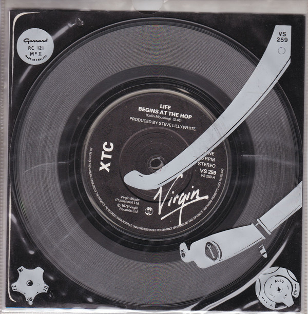 XTC - Life Begins At The Hop - Used Vinyl Record 7" image 1