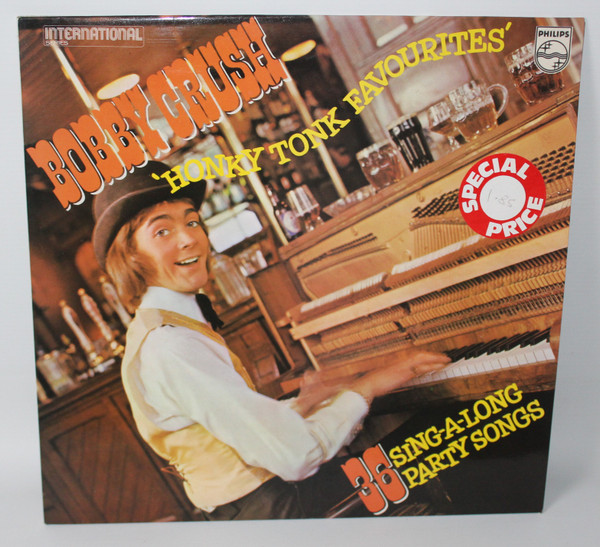 Bobby Crush - Honky Tonk Favourites - Used Vinyl Record image 1