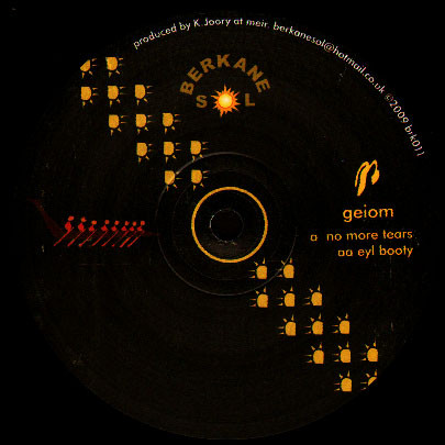 Geiom - No More Tears / Eyl Booty - Vinyl Record 12" image 1