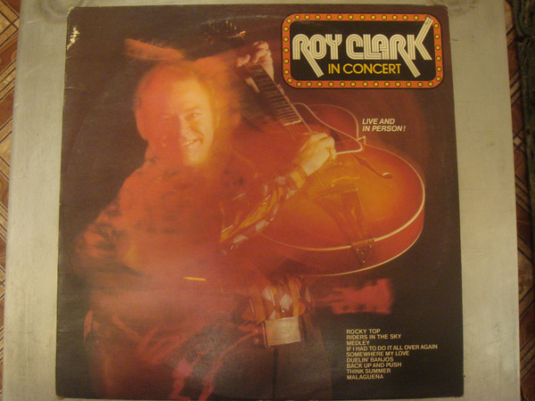 Roy Clark - In Concert - Used Vinyl Record image 1