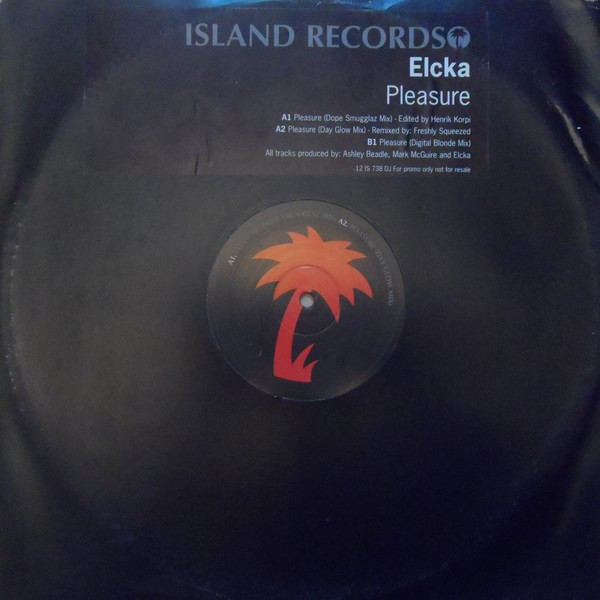 Elcka - Pleasure - Used Vinyl Record 12" image 1