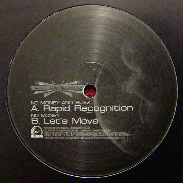 No Money - Rapid Recognition / Let's Move - Vinyl Record 12" image 1