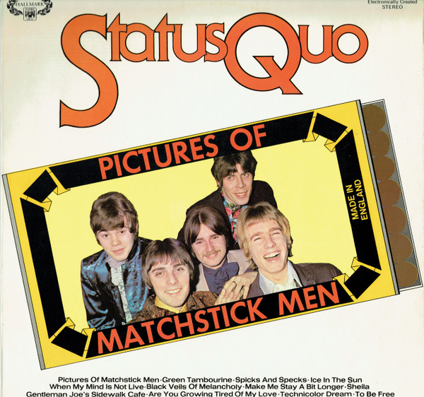 Status Quo - Pictures Of Matchstick Men - Used Vinyl Record image 1
