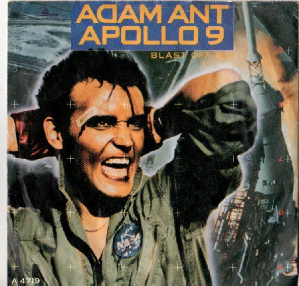 Adam Ant - Apollo 9 (Blast Off Mix) - Used Vinyl Record 7" image 1