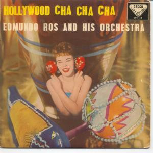 Edmundo Ros & His Or - Hollywood Cha Cha Cha - Used Vinyl Record 7" image 1