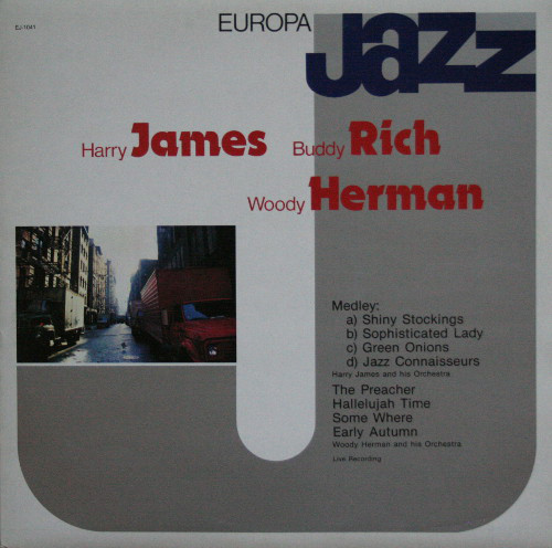 Harry James - Europa Jazz - Used Vinyl Record image 1