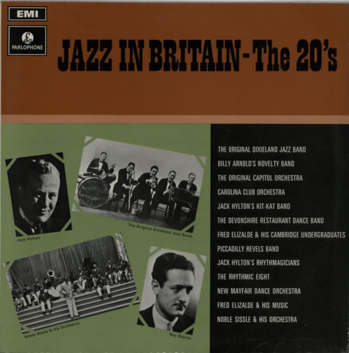 Various - Jazz In Britain - The 20's - Used Vinyl Record image 1